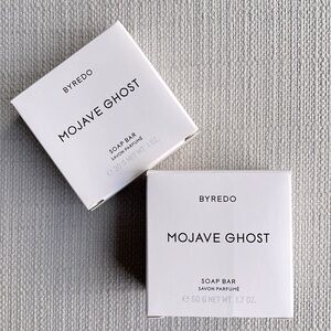 Byredo Mojave Ghost Soap Bar set new in box